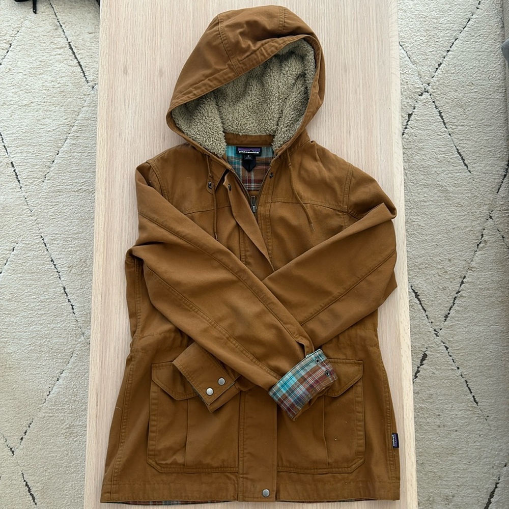 Patagonia cotton canvas jacket - M